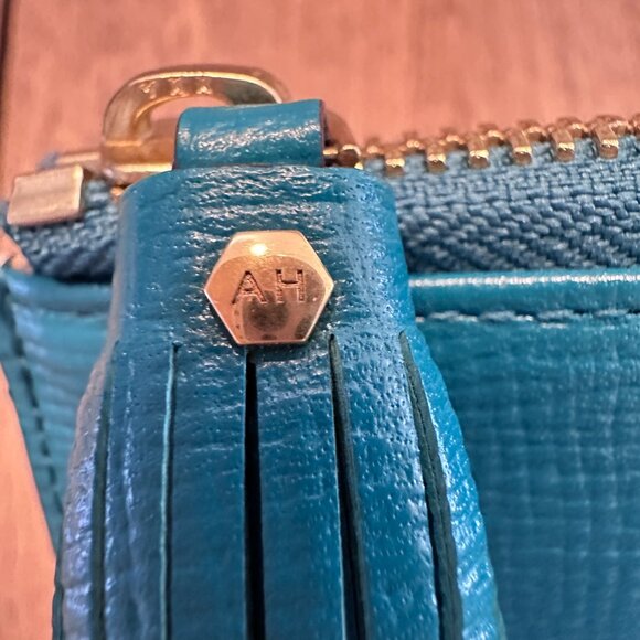 Anya Hindmarch Zip Card Case Pouch Wallet Clutch Amused Face Eyes 🫤 - Picture 5 of 7